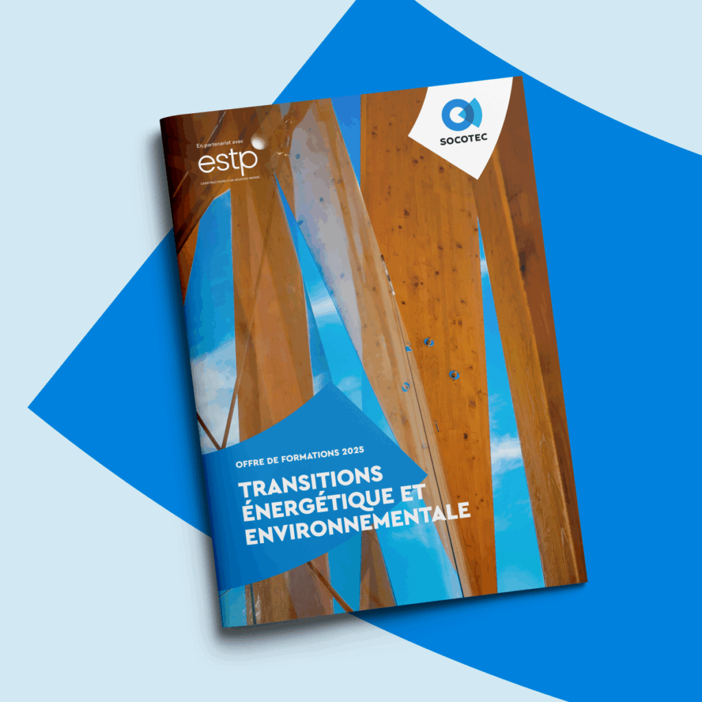 Transition énergétique : l’offre 2025 SOCOTEC & ESTP est là !