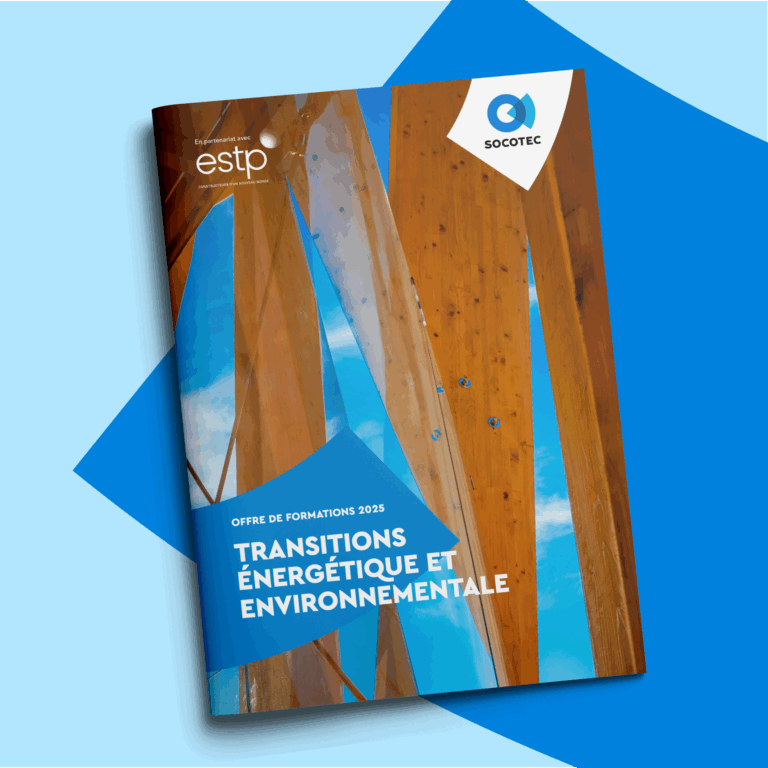 Transition énergétique : l’offre 2025 SOCOTEC & ESTP est là !